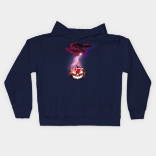 halloween pumpkin Kids Hoodie